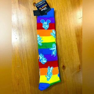 COPY - Disney Pride Collection - 1 Pair of  Knee High Socks - Size 4-10 - BNWT